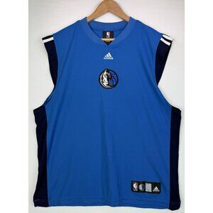 Adidas Dallas Mavericks Jersey Vintage 2000’s Blue Licensed NBA Sz Medium GUC‎